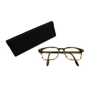Badgley Mishka Hayes Olive 51-18-145mm Eyeglasses FRAMES ONLY - VERY GOOD